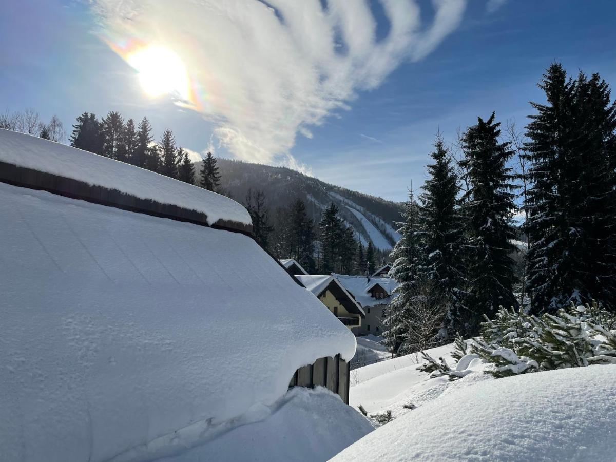 Garage Harrachov Lejlighed Eksteriør billede